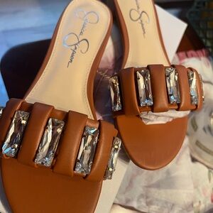 Jessica Simpson Brown Sandals sz6
